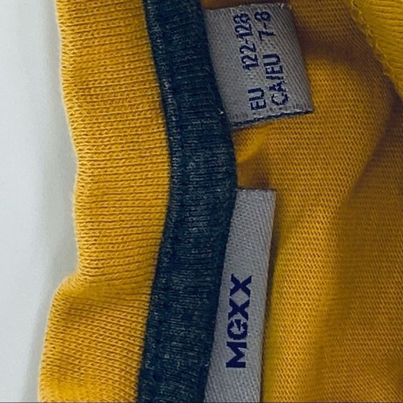 🐱MGXX LS Mustard Yellow Tee Camera Screen 7-8Y {z} - Picture 4 of 4